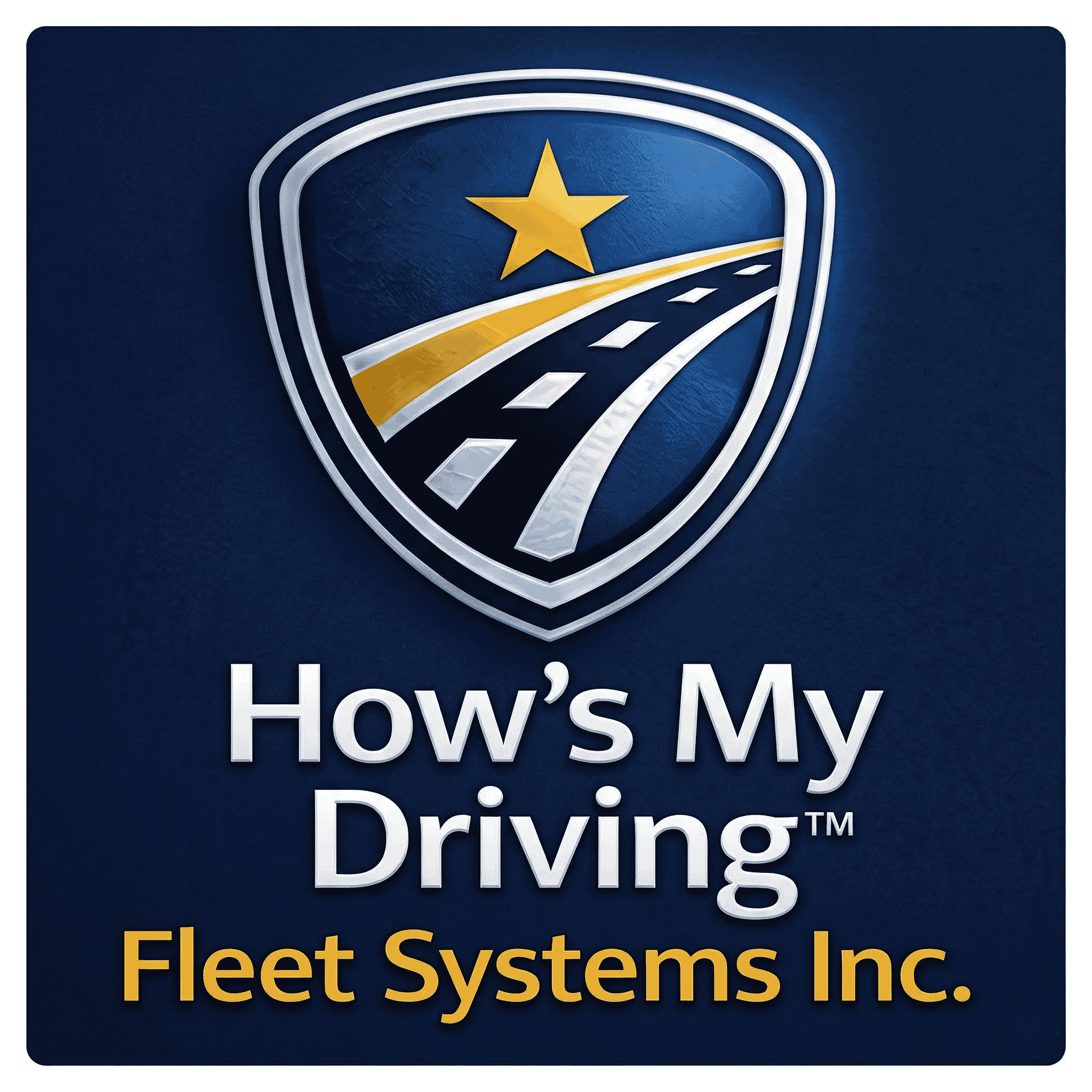 How's My Driving Logo